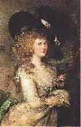Thomas Gainsborough Lady Georgiana Cavendish, Duchess of Devonshire oil